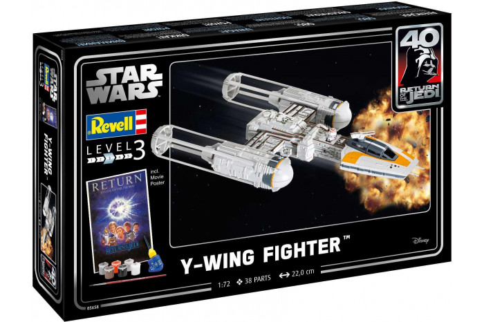 Gift-Set SW 05658 - Y-wing Fighter (1:72)