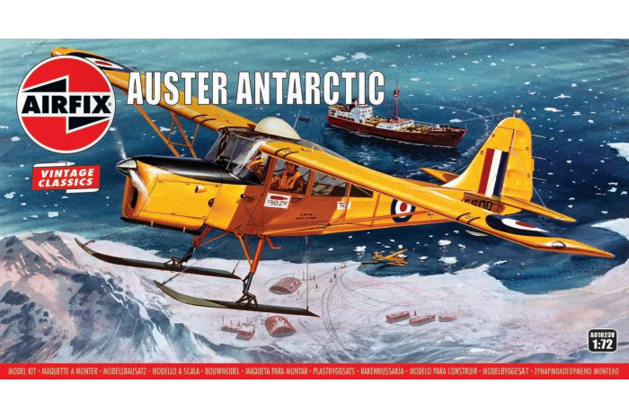 Classic Kit VINTAGE letadlo A01023V - Auster Antarctic (1:72)