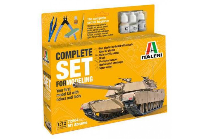 Model Set tank 72004 - M1 Abrams (1:72)