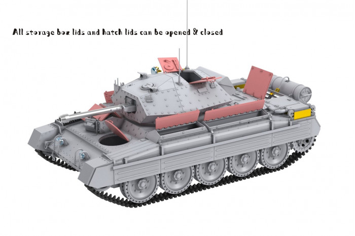 Crusader Mk.III - British Cruiser Tank Mk. VI (1:35) - 012