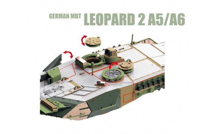 Leopard 2 A5/A6 (1:72) - 7201