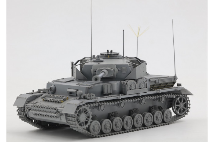 Pz. Beob. Wg.IV Ausf.J w/Commander + Infrantryman (1:35) - 006