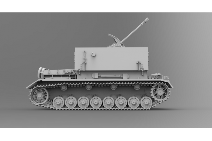 Möbelwagen 3,7cm Flak auf Fgst. Pz. Kpfw. IV (1:35) - 007