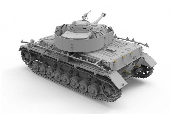 Pz.Kpfw.IV Ausf. J Early/Mid & Railway Flatbed Ommr (1:35) - 025