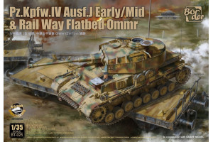 Pz.Kpfw.IV Ausf. J Early/Mid & Railway Flatbed Ommr (1:35) - 025