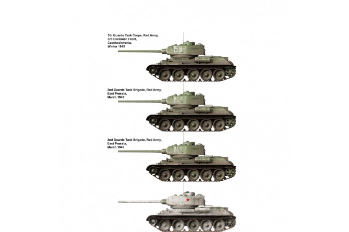 T-34/85 Composite Turret / with 5 resin Figures (1:35) - 027