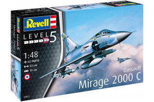 Plastic ModelKit letadlo 03813 - Dassault Mirage 2000C (1:48)