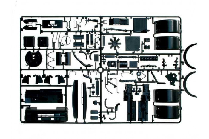 Model Kit truck 0756 - MAN 26.321 FORMEL SIX (1:24)
