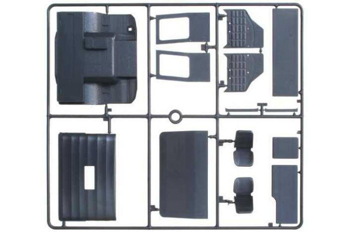 Model Kit truck 0756 - MAN 26.321 FORMEL SIX (1:24)