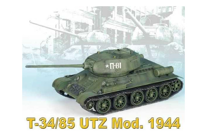 Model Kit tank 6203 - T-34/85 UTZ MOD.1944 (1:35)