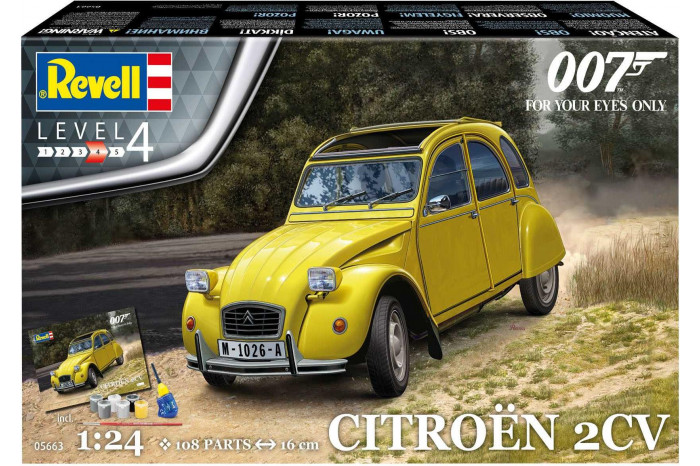 Gift-Set James Bond 05663 - "For Your Eyes Only" Citroen 2 CV (1:24)