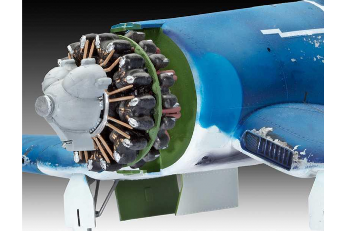 Plastic ModelKit letadlo 04781 - Vought F4U-1D Corsair (1:32)