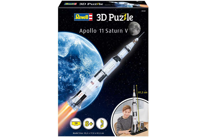 3D Puzzle REVELL 00250 - Apollo 11 Saturn V