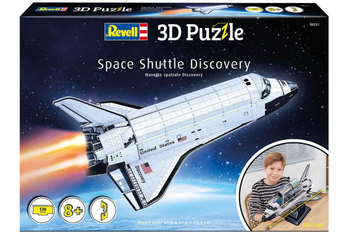3D Puzzle REVELL 00251 - Space Shuttle Discovery