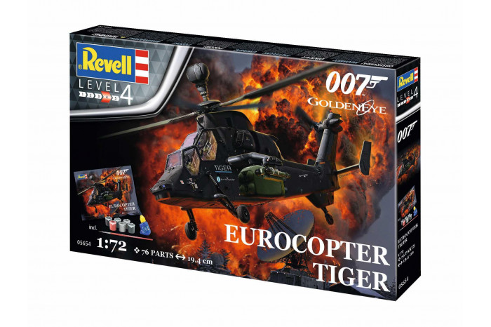 Gift-Set James Bond 05654 - "Golden Eye" Eurocopter Tiger (1:72)