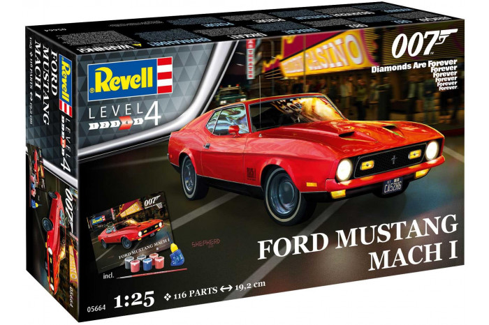 Gift-Set James Bond 05664 - "Diamonds Are Forever" Ford Mustang I (1:25)