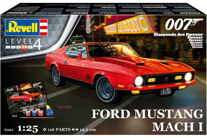 Gift-Set James Bond 05664 - "Diamonds Are Forever" Ford Mustang I (1:25)