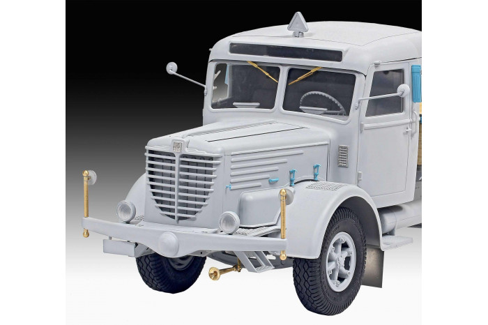 Gift-Set auto 07580 - Büssing 8000 S 13 with Trailer "Platinum Edition" (1:24)