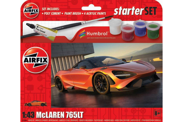 Starter Set auto A55006 - McLaren 765 (1:43)