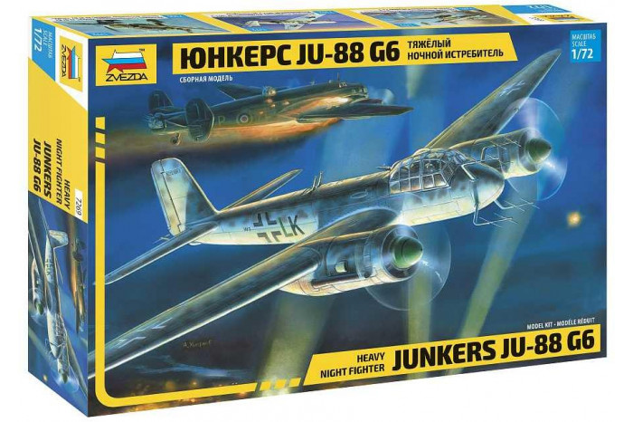 Model Kit letadlo 7269 - Junkers JU-88 G6 (1:72)