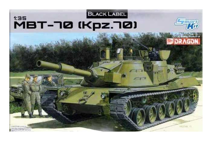 Model Kit tank 3550 - MBT-70 (KPZ.70) (1:35)
