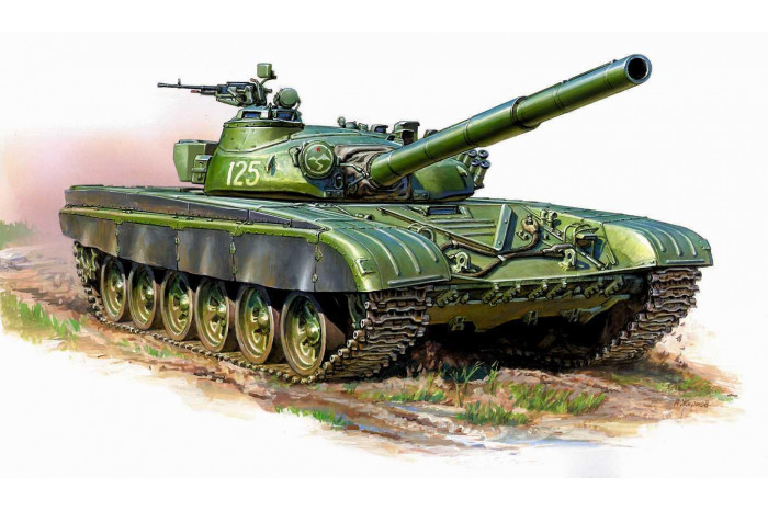Model Kit tank 3550 - MBT-70 (KPZ.70) (1:35)