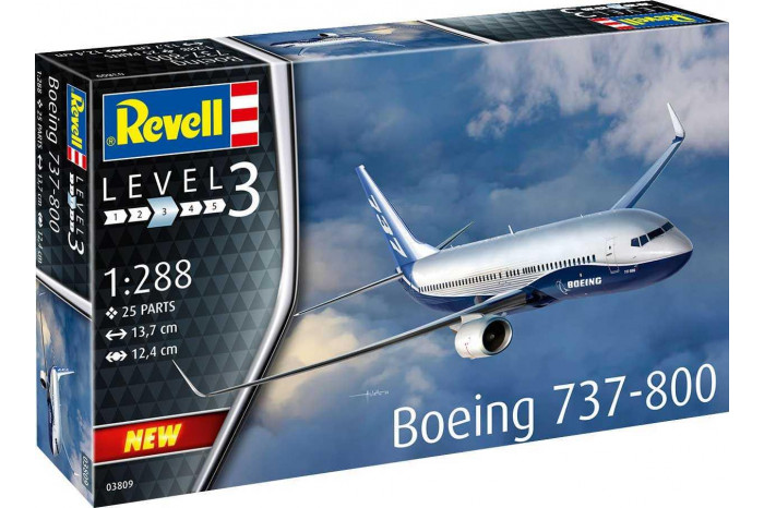 ModelSet letadlo 63809 - Boeing 737-800 (1:288)