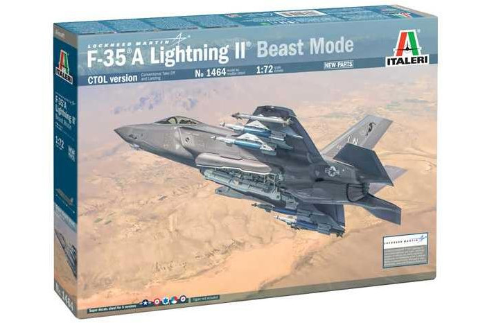 F-35A Lightning II (Beast Mode) (1:72) - 1464