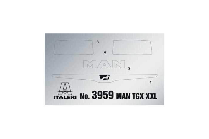 Model Kit truck 3959 - MAN TGX XXL D38 (1:24)