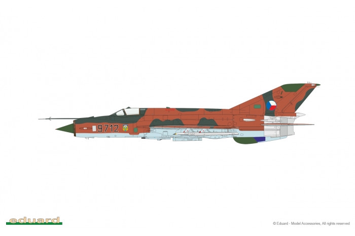 MiG-21MF Fighter Bomber (1:72) - 70142