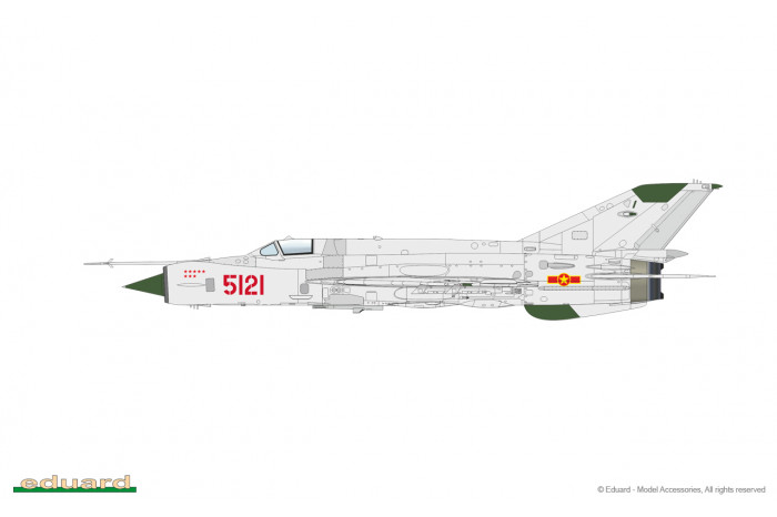 MiG-21MF Fighter Bomber (1:72) - 70142