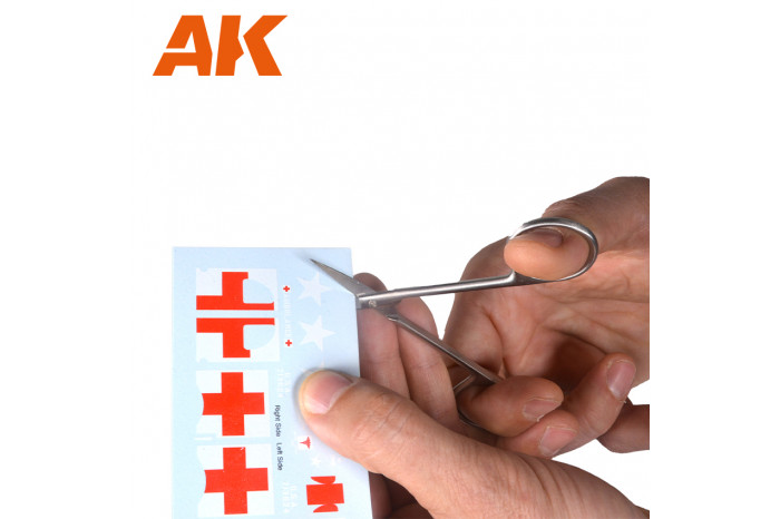 Nožnice na obtlačky a papier (Scissors for decals and paper) - 9310