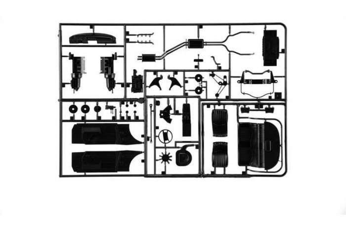 Model Kit auto 3633 - Mercedes 500 SLC (1:24)