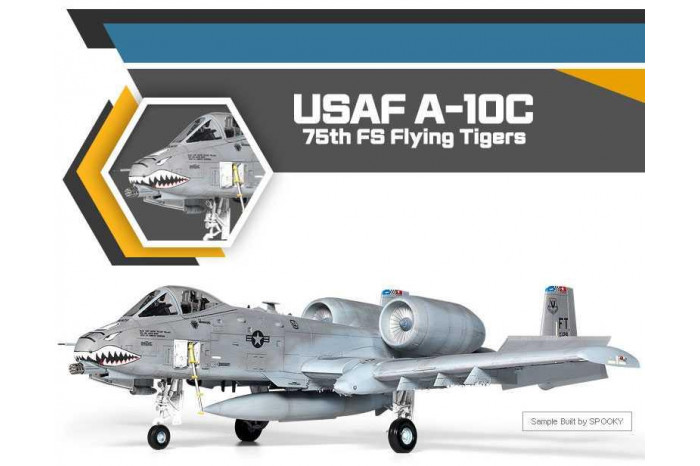Model Kit letadlo 12348 - USAF A-10C "75th FS Flying Tigers" (1:48)