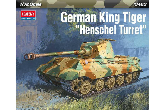 Model Kit tank 13423 - German King Tiger "Henschel Turret" (1:72)