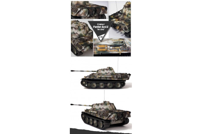 Model Kit tank 13529 - Pz.Kpfw.V Panther Ausf.G "Ver.Early" (1:35)