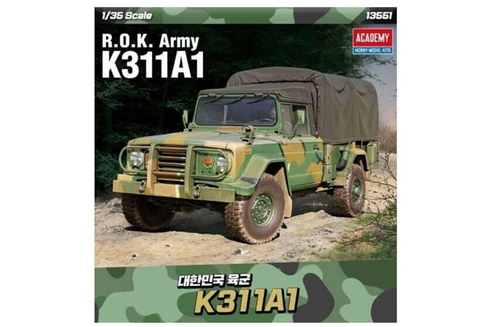 Model Kit military 13551 - R.O.K. Army K311A1 (1:35)