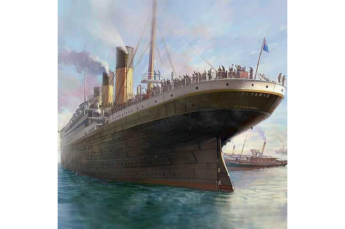 Model Kit loď 14214 - R.M.S. TITANIC "CENTENARY ANNIVERSARY" MCP (1:700)