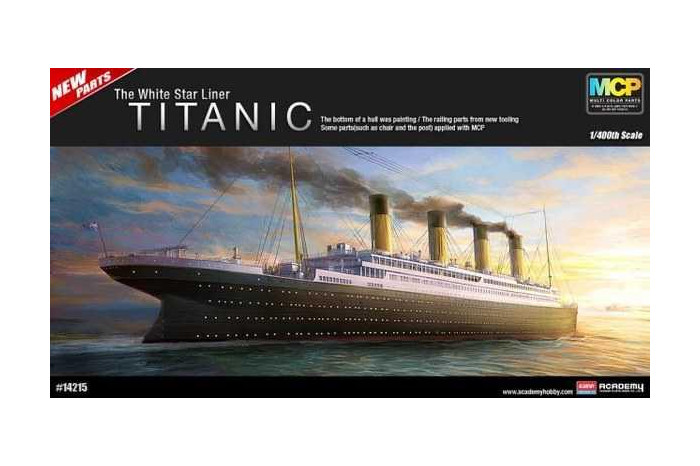 Model Kit loď 14215 - The White Star liner TITANIC MCP (1:400)
