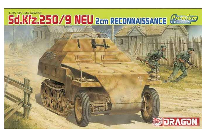 Model Kit military 6316 - Sd.Kfz.250/9 2cm RECONNAISSANCE (PREMIUM EDITION) (1:35)