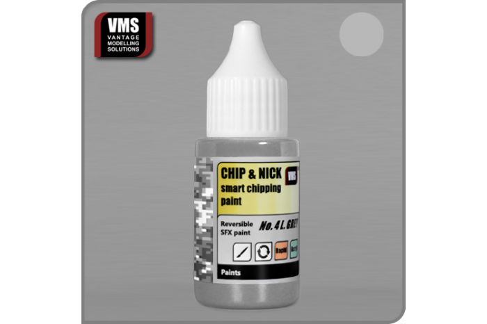 Chip & Nick No.3 - loupací farba svetlo sivá (Light Grey) - CNX.04