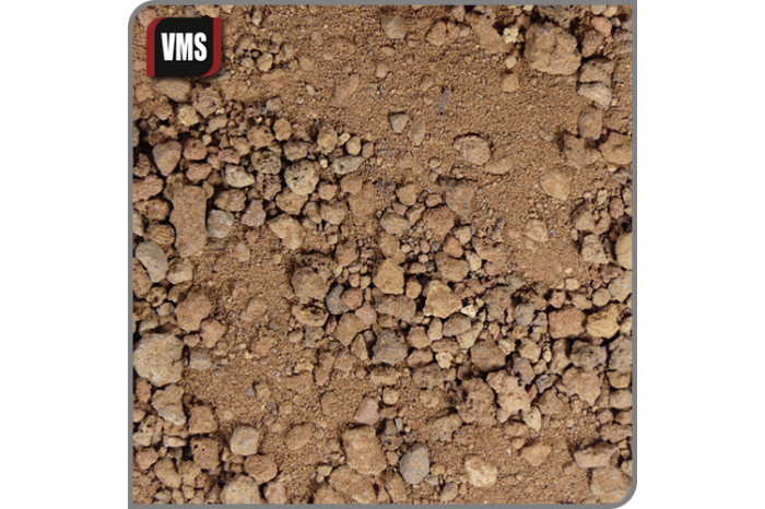 Diorama Texture 01 - hnědá hlína s oblázky - DI06