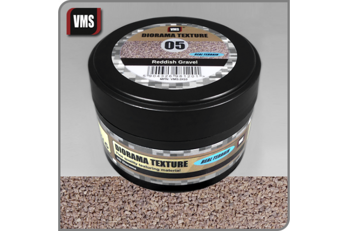 Diorama Texture 05 - červený štrk - DI10