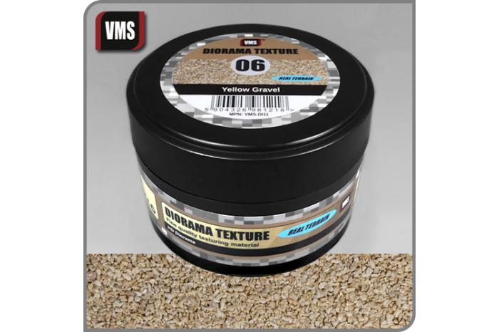 Diorama Texture 06 - žltý štrk - DI11