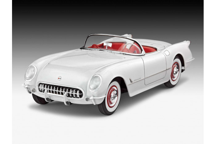 Plastic ModelKit auto 07718 - '53 Corvette Roadster (1:24)