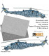 Camouflage Paint Masks for Mil Mi-24 Tiger Camo Scheme (1:35) - 35/827-071