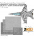 Tiger Camo Paint Masks for ATARS F/A-18D Hornet VMFA-224 (1:48) - 48/827-025