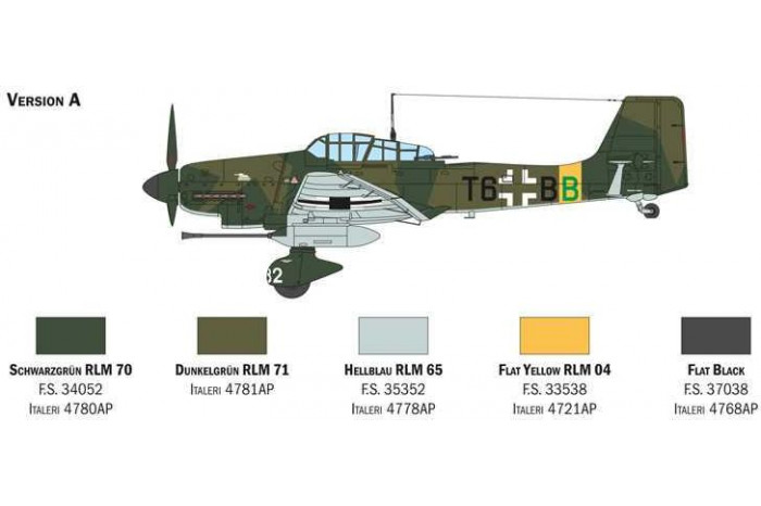 Model Kit letadlo 2830 - Junker Ju-87 G-1 (1:48)