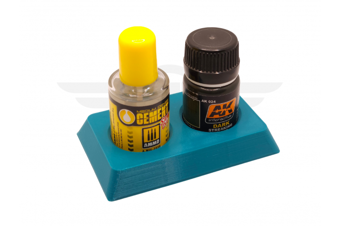 Stojan na lepidlo/wash - dvojitý (Ammo, AK)