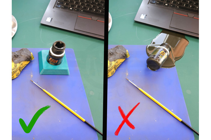 Modulárný stojan na lepidlo/wash (Ammo, AK)